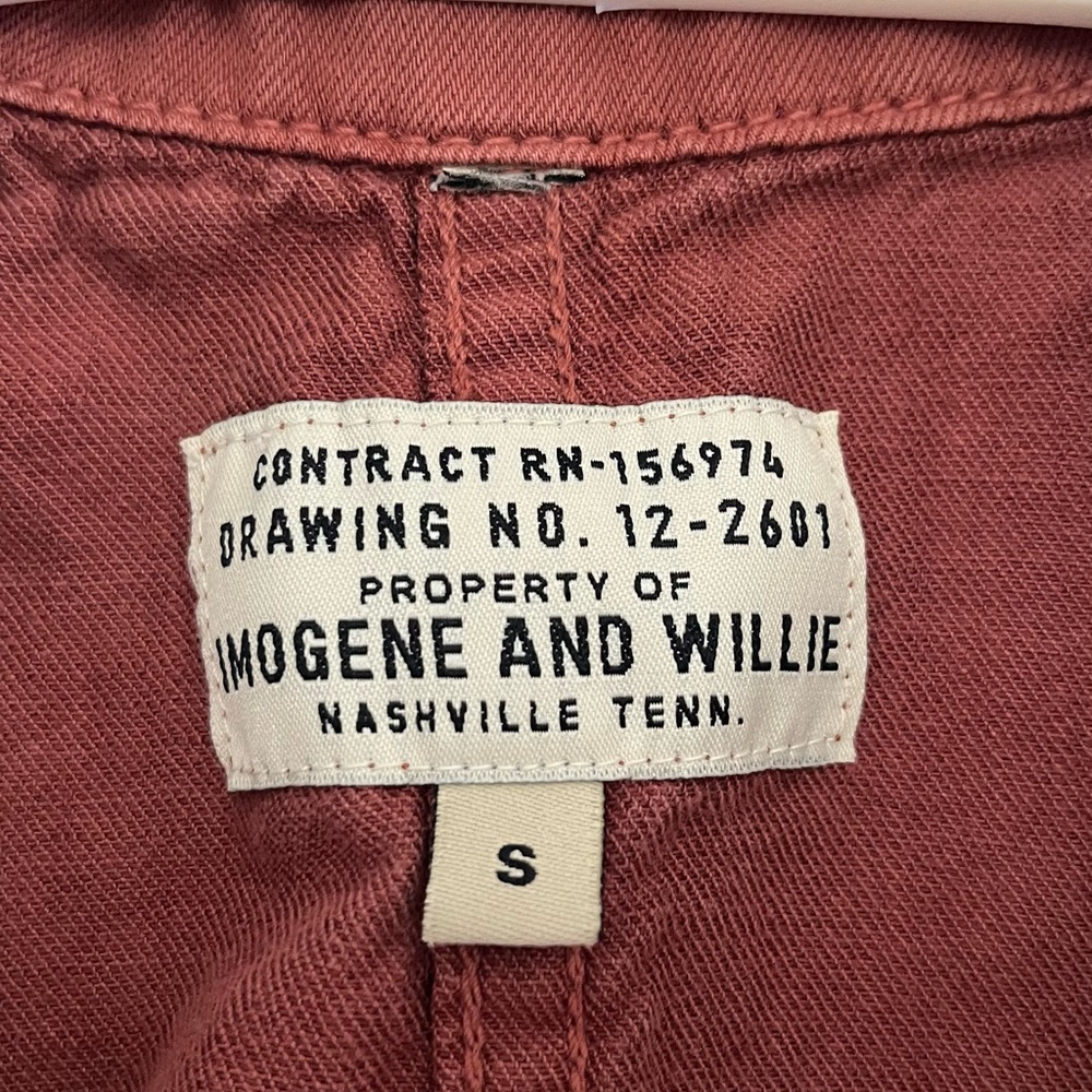 Imogene + Willie Terracotta Coveralls size S - Picture 8 of 11